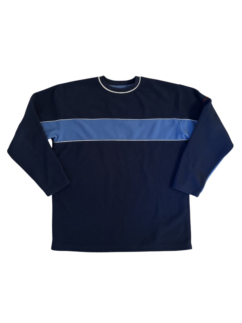 Mecca Y2K Fleece Striped Sweater